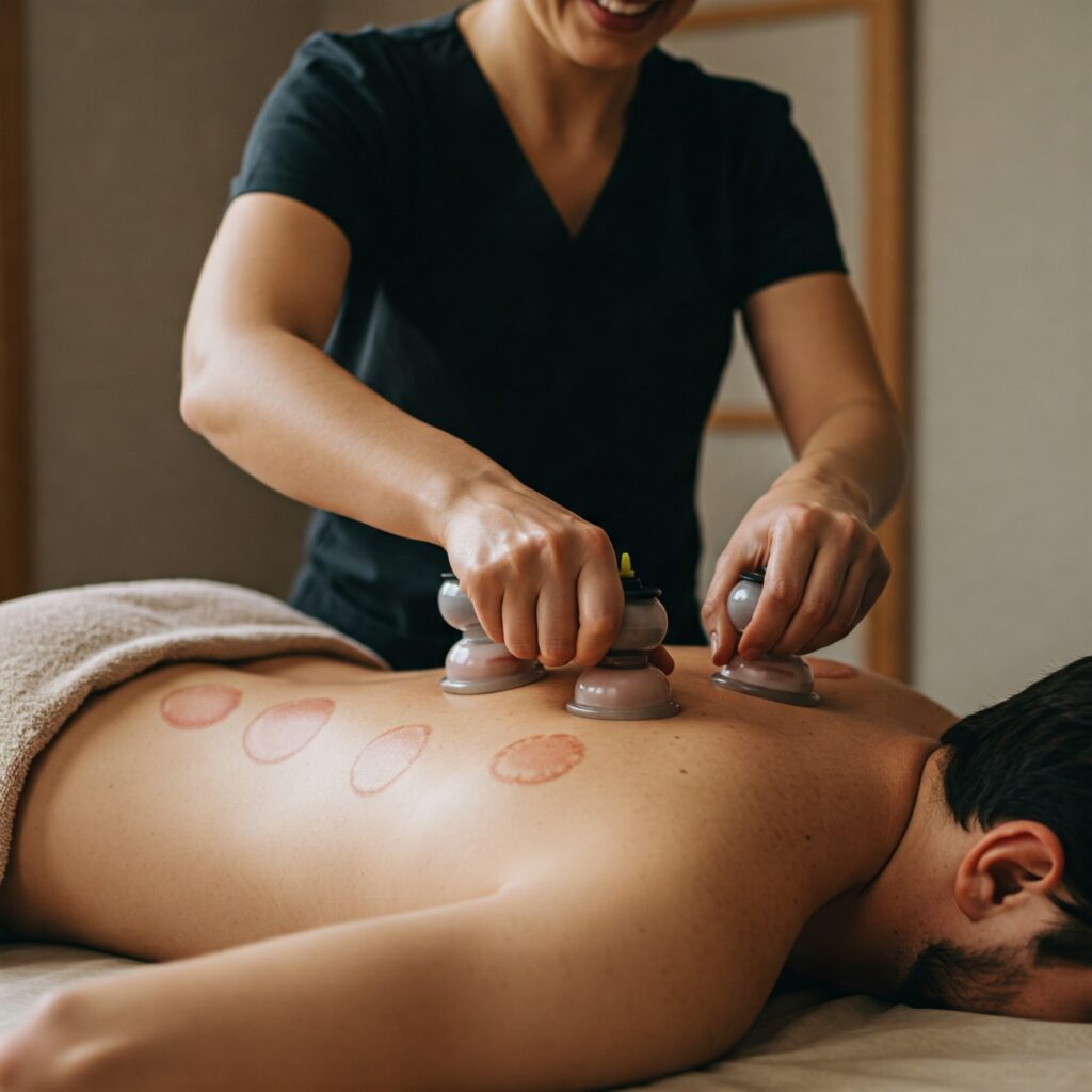 Cupping og Bindevævsmassage