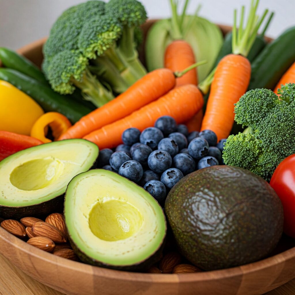 De god vitaminer og fedtstoffer